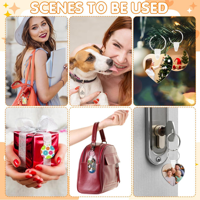 Personalized sublimation  Keychains