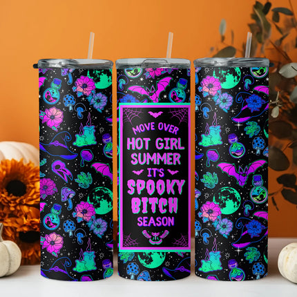 Skinny Sublimation Tumblers with Lid and Straw, 20oz Stainless Steel Straight Tumbler Bulk, Vacuum Insulated Coffee Mug for Home, Office, Travel, DIY